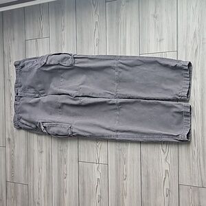 Abercrombie & Fitch Charcoal Cargo Pants